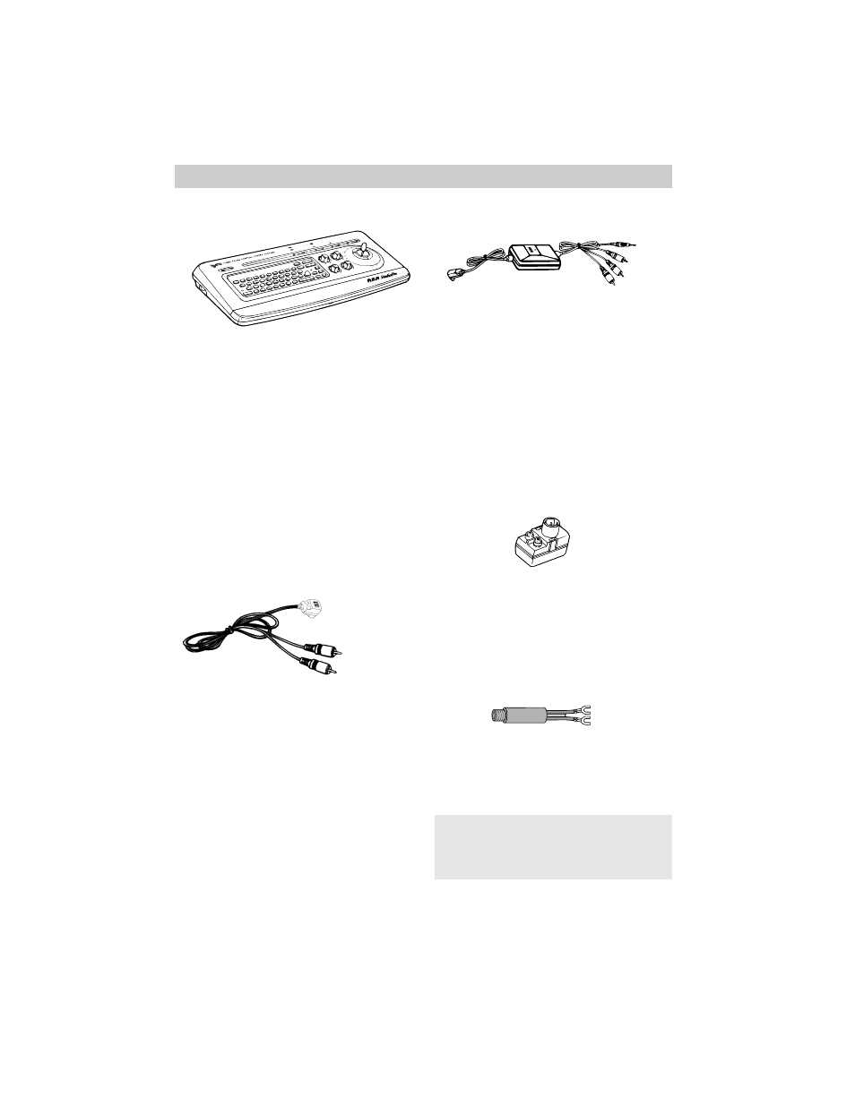 Optional accessories | RCA Pro870  FR User Manual | Page 12 / 81