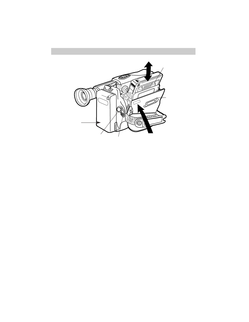 First-time operation, Place the on/powersave lever in the on position, Insert a cassette in the camcorder | RCA Pro870  FR User Manual | Page 19 / 81