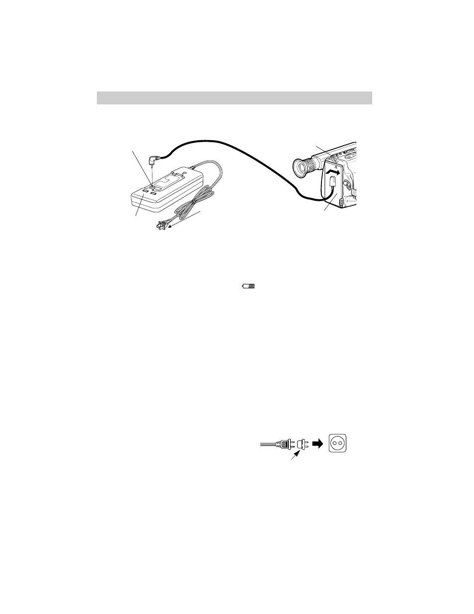 Powering your camcorder, Using the adapter/charger to power your camcorder | RCA Pro870  FR User Manual | Page 29 / 81