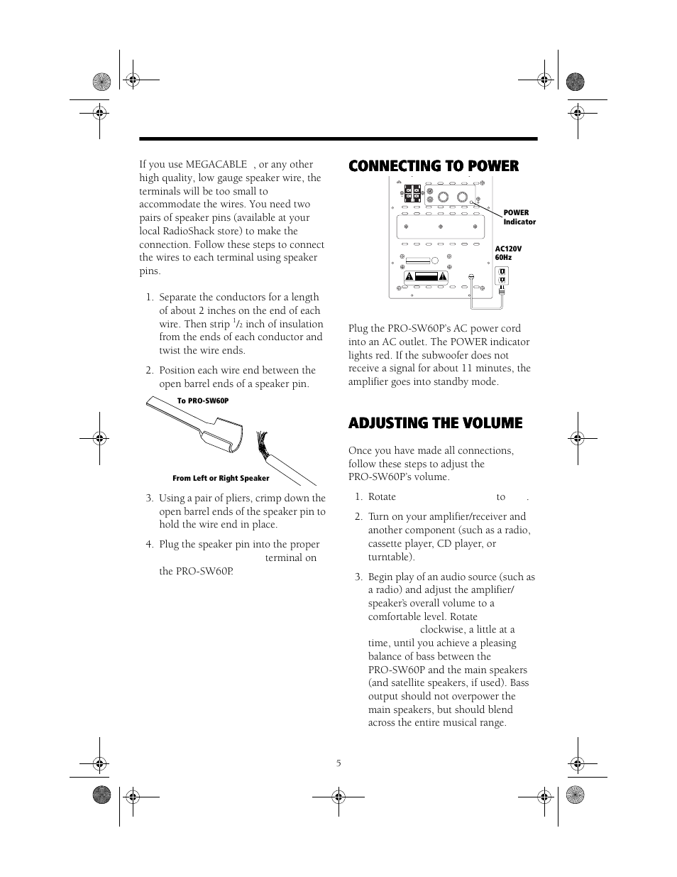 RCA 40-5023 User Manual | Page 5 / 8