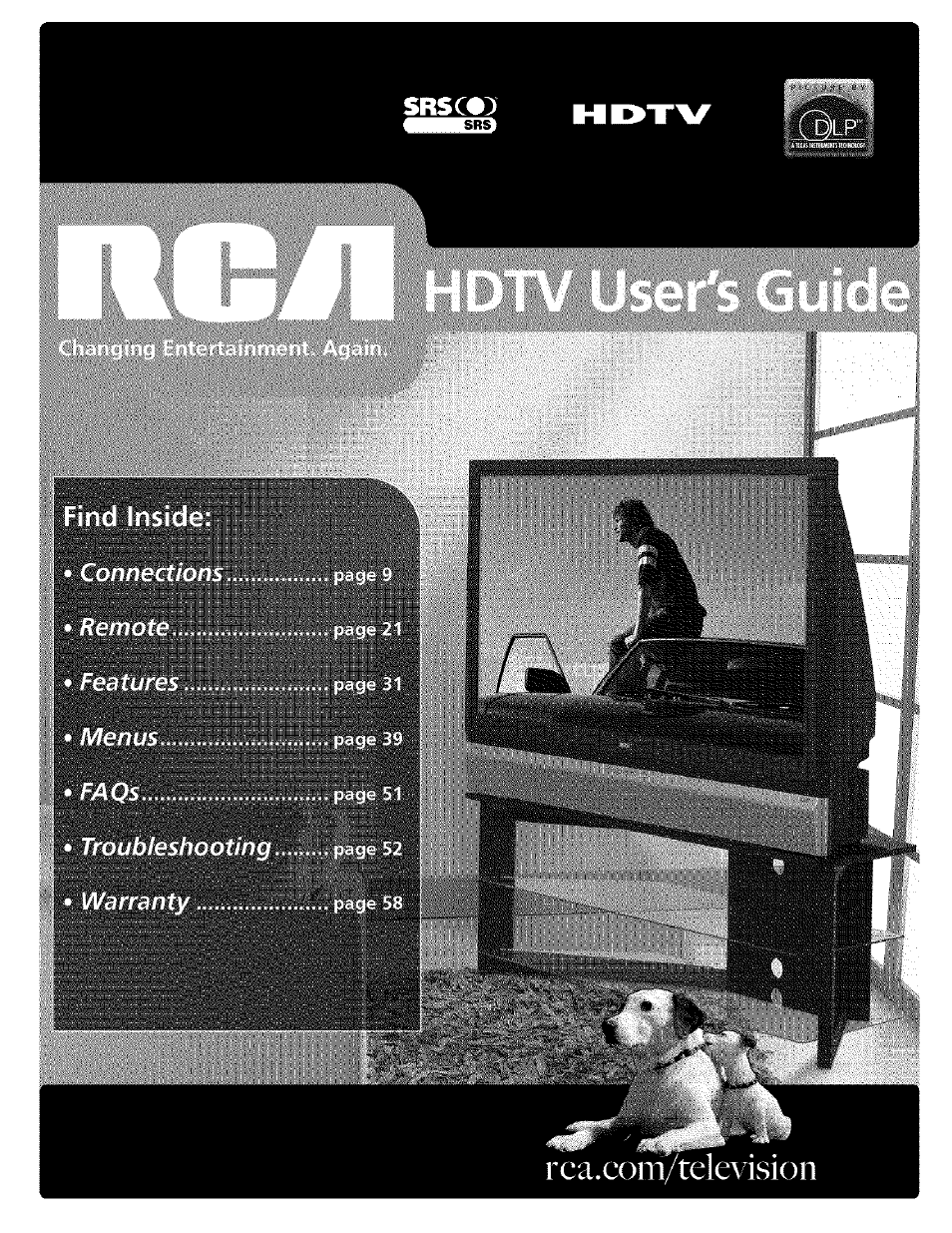 RCA Flat Panel Television User Manual | 64 pages