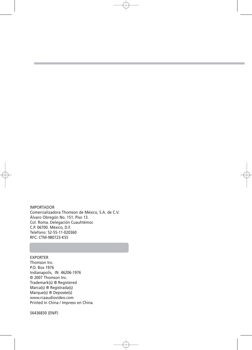 RCA RS2130i User Manual | Page 26 / 26