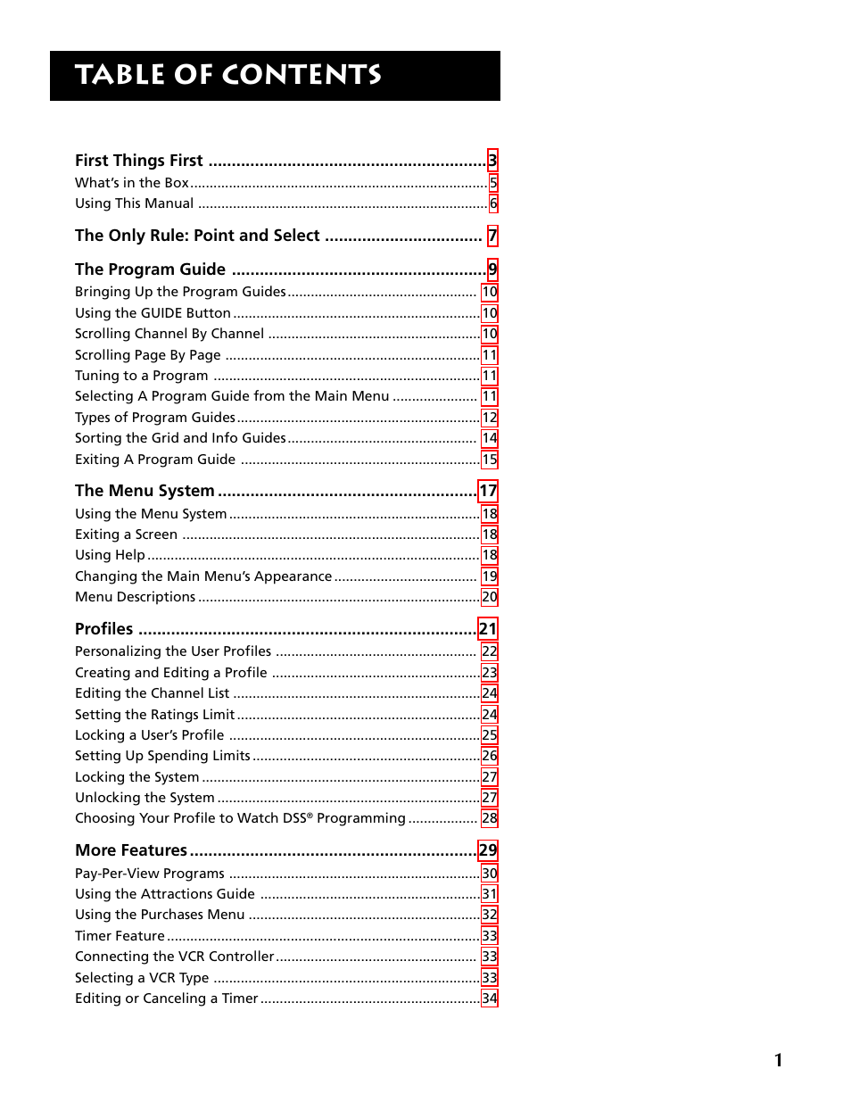 RCA DRD403RA User Manual | Page 3 / 72