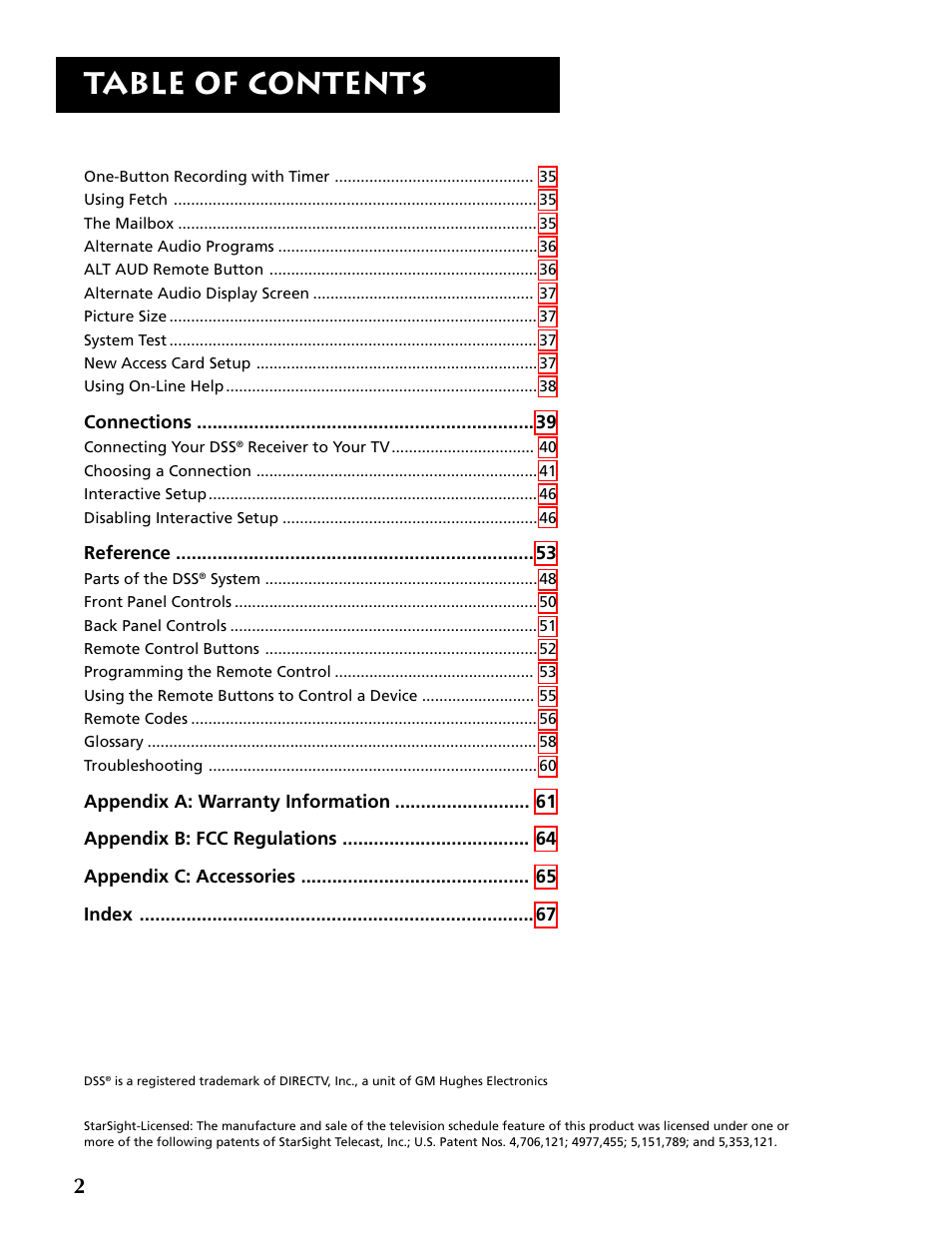 RCA DRD403RA User Manual | Page 4 / 72