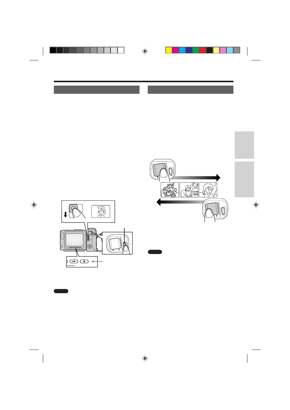 Basic operation, Easy camera recording, Zooming | Basic operations camera recording | RCA ProV714 User Manual | Page 17 / 40