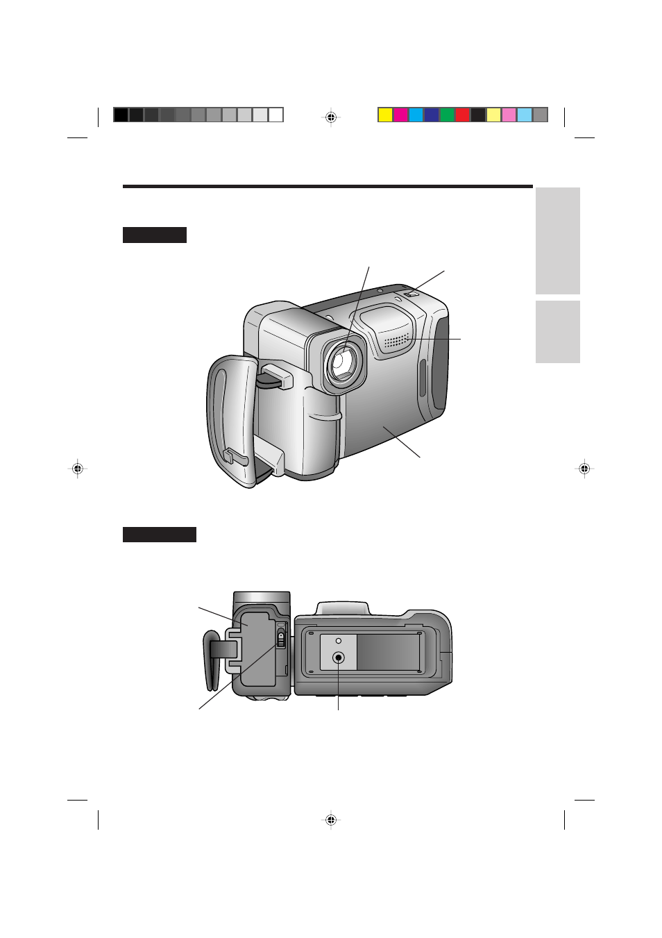 Preparation, Camcorder controls | RCA ProV714 User Manual | Page 9 / 40