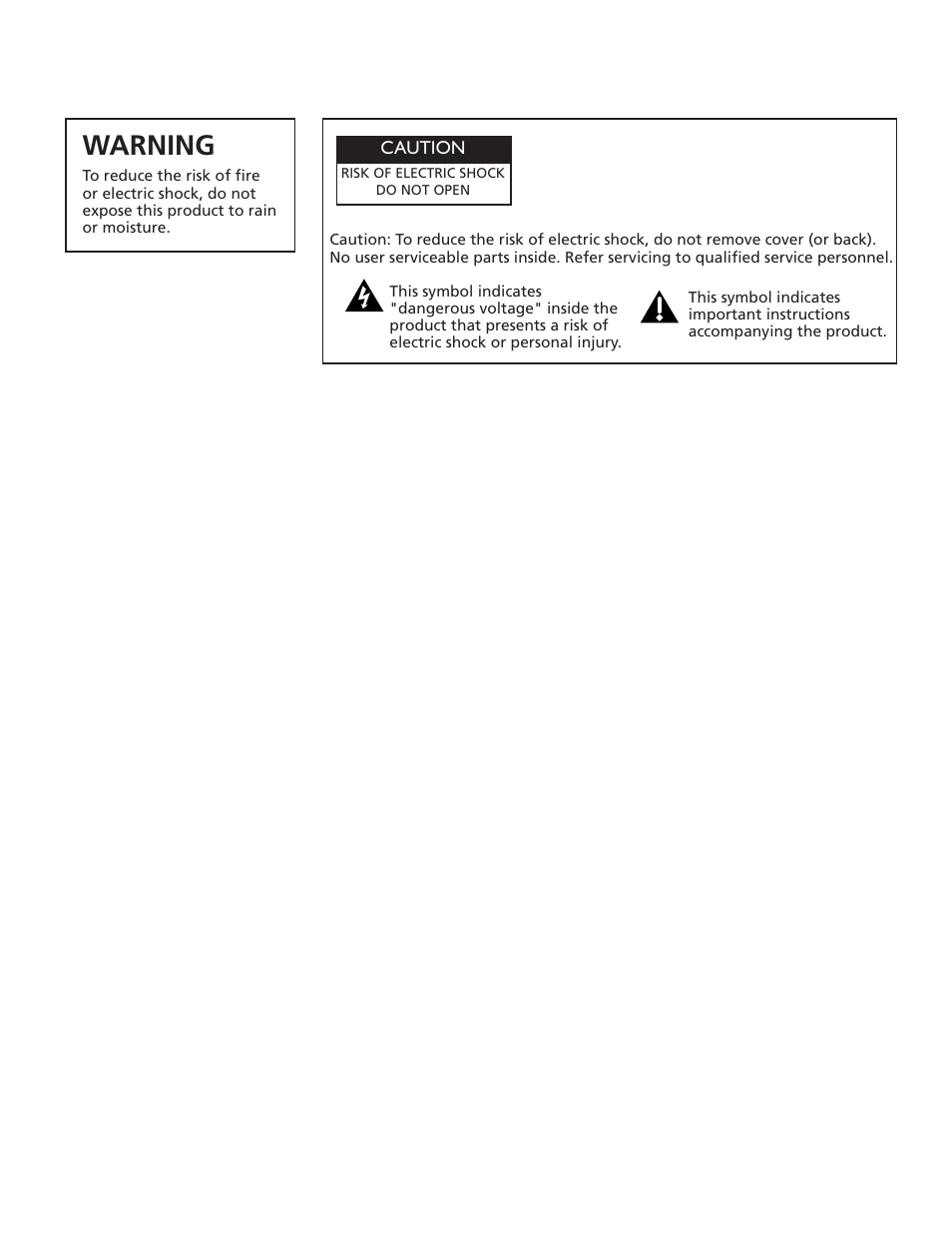 Warning | RCA 1622254A User Manual | Page 2 / 48