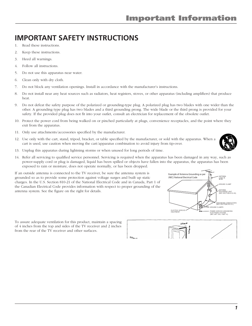 RCA 1622254A User Manual | Page 3 / 48