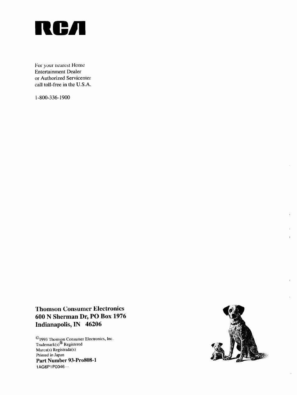 Ncil | RCA P46729 User Manual | Page 44 / 44