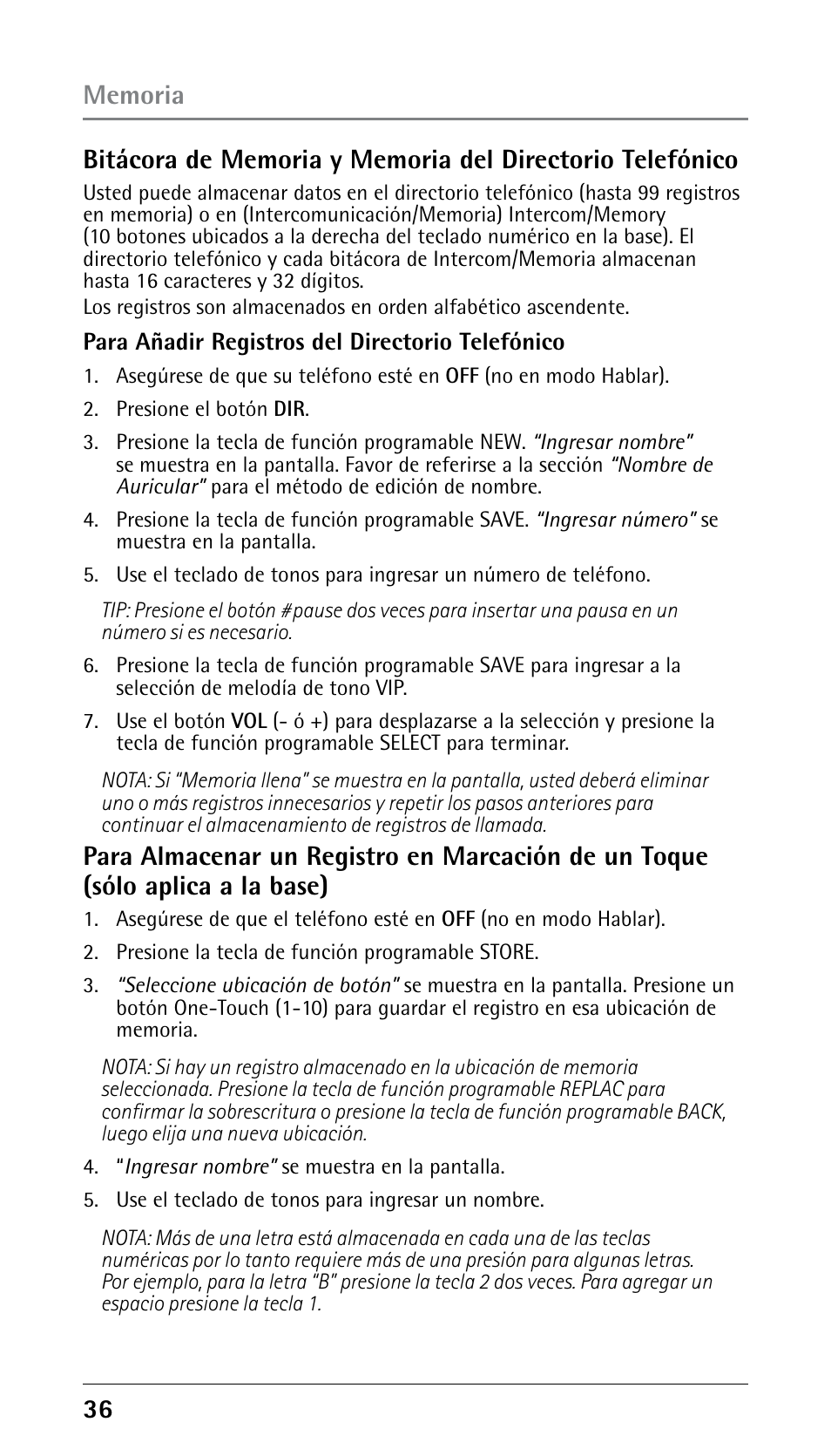 RCA DECT 00023265 User Manual | Page 86 / 100