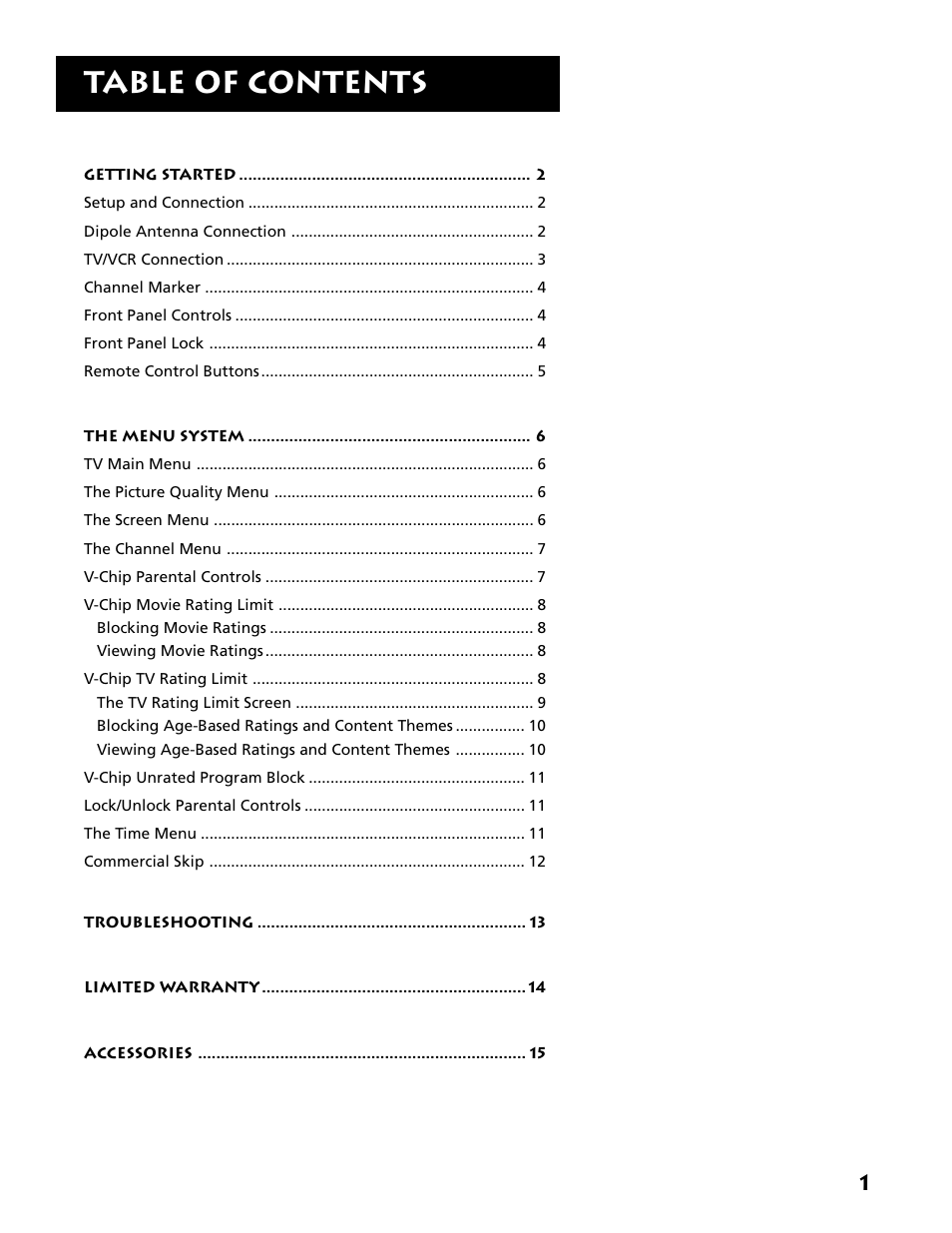 RCA E13341 User Manual | Page 3 / 20