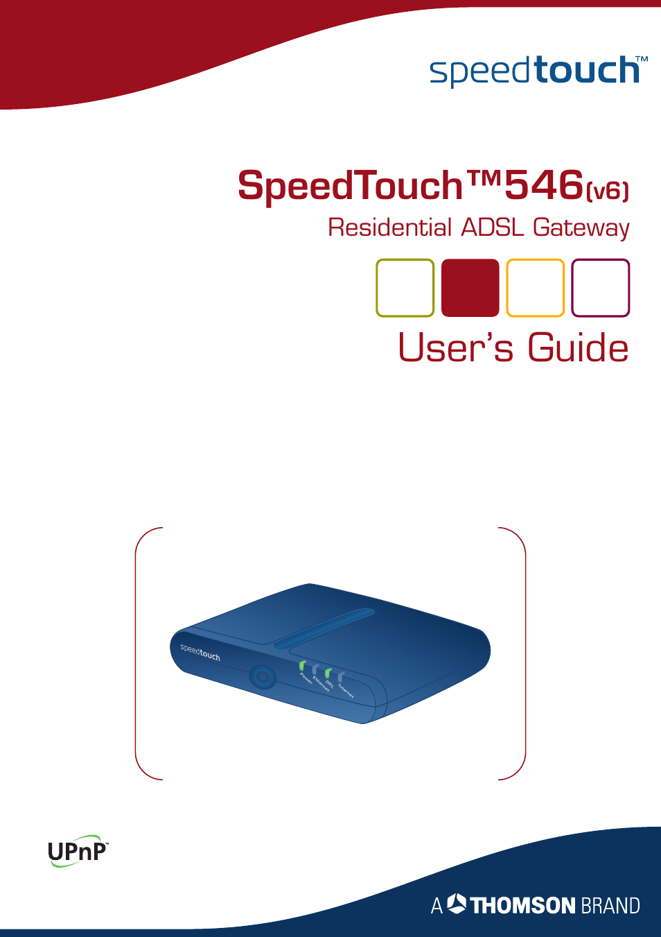 RCA SpeedTouch 546 User Manual | 92 pages