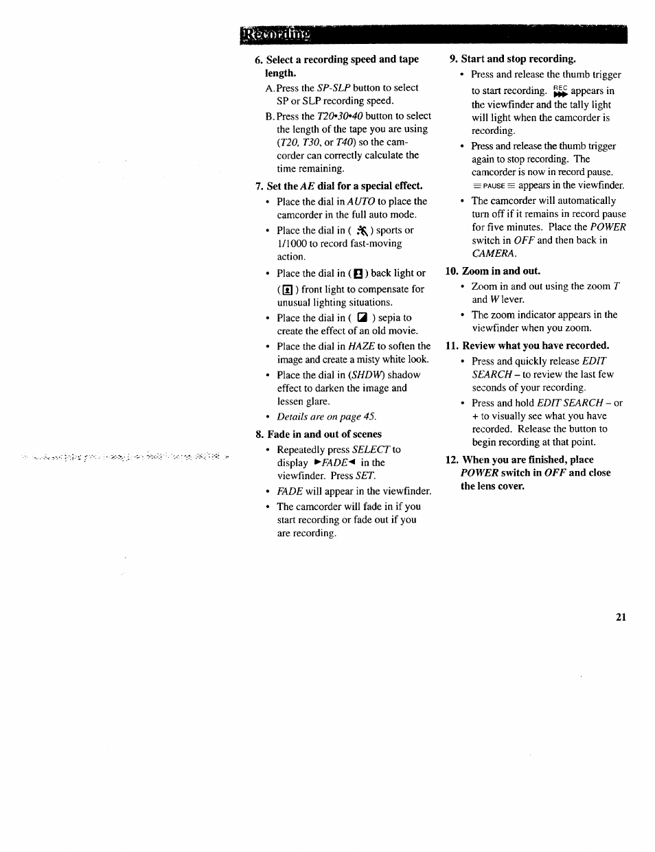 RCA CC643 User Manual | Page 23 / 85