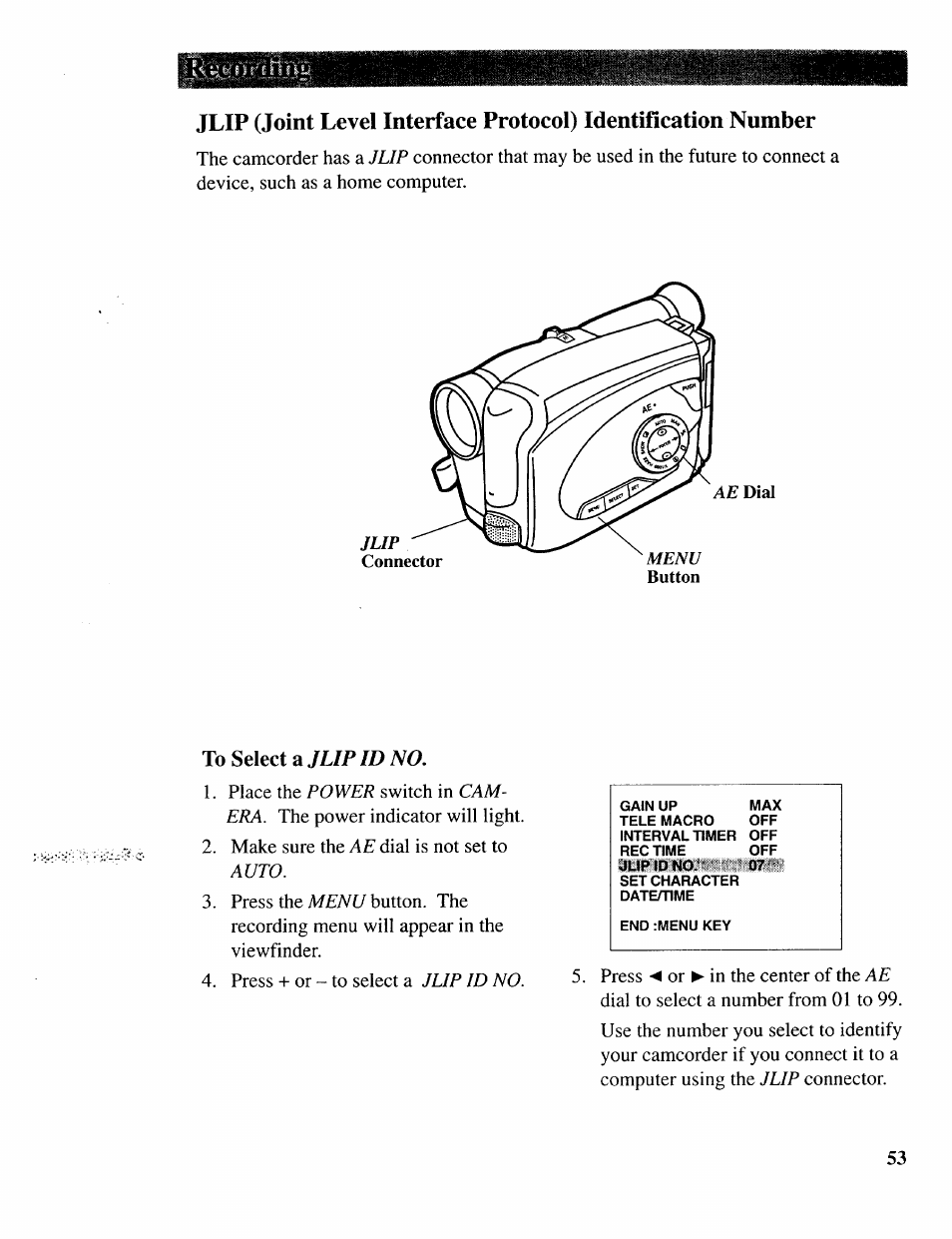 To select a 7l/f/z) no, L/f/z) no | RCA CC643 User Manual | Page 52 / 85