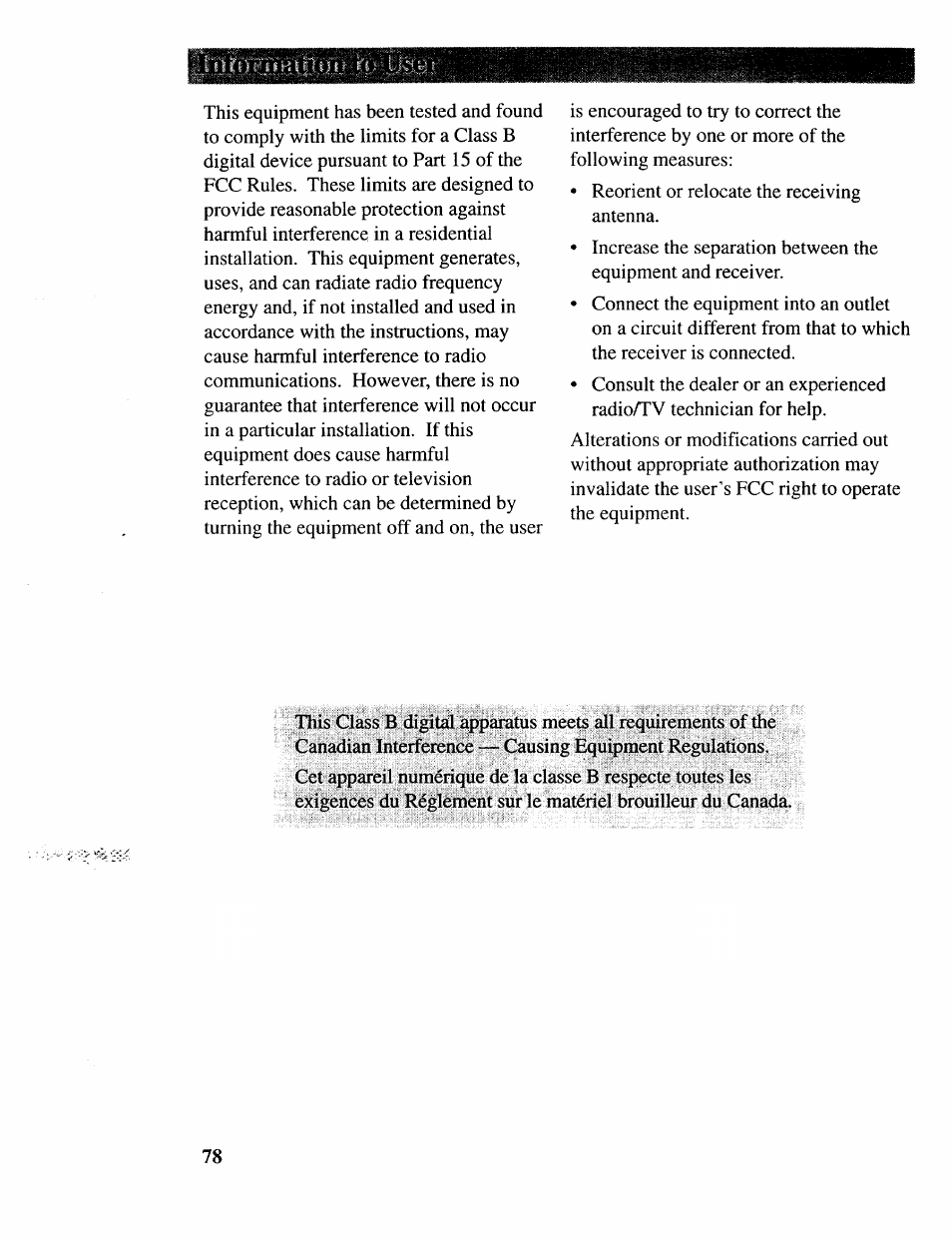 RCA CC643 User Manual | Page 77 / 85