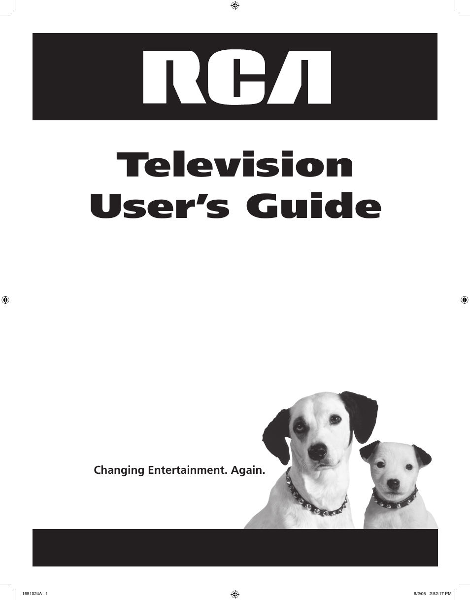 RCA J20F635 User Manual | 40 pages