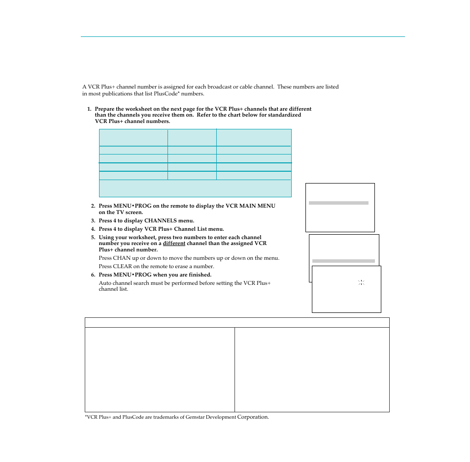 Recording while you’re away, Recording while you’re away (vcr plus+* recording), Sample | 38 recording a program | RCA PSVR65 User Manual | Page 40 / 60