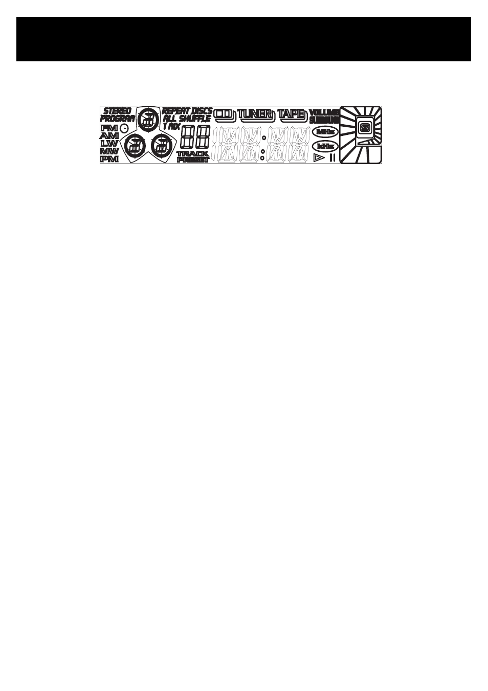 Panel controls | RCA RS-1247 User Manual | Page 7 / 28