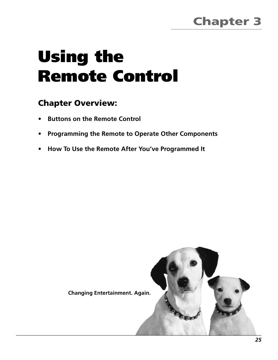 Using the remote control, Chapter 3 | RCA VR651HF User Manual | Page 27 / 60