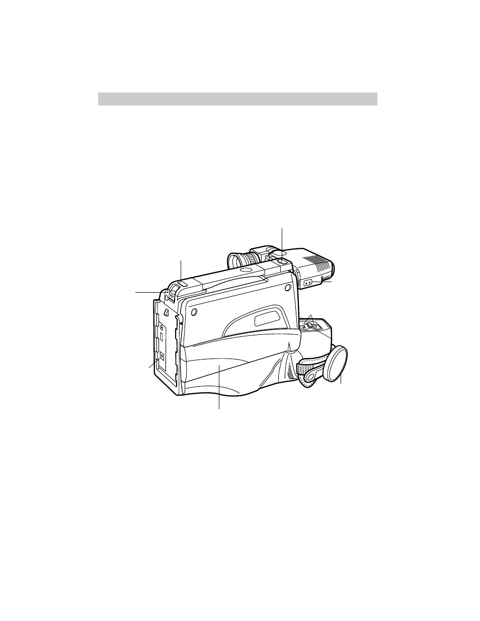 First-time operation, Review the camcorder’s operating controls | RCA CC632 User Manual | Page 11 / 76