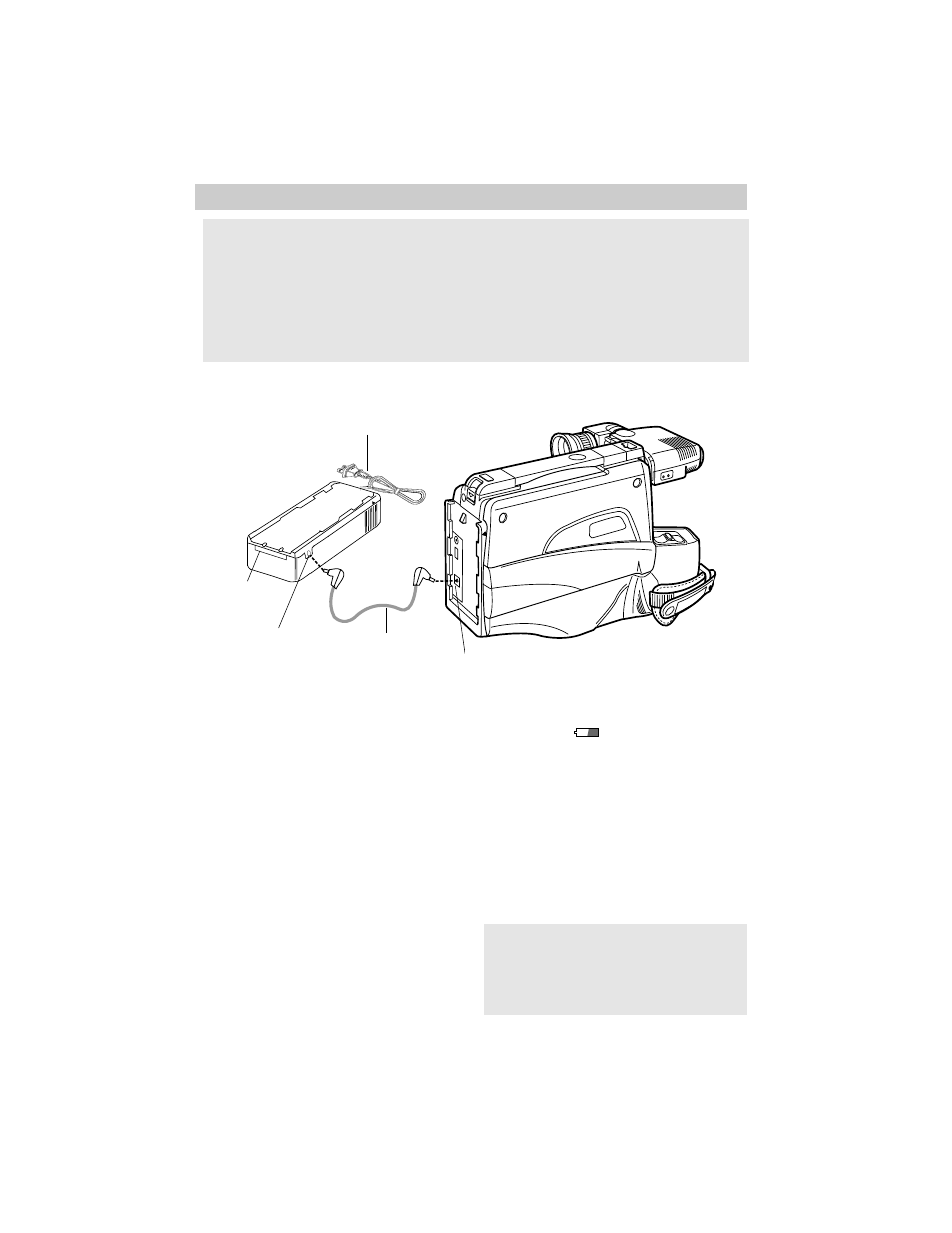 Powering the camcorder, Using the adapter/charger, Using the adapter/charger to power your camcorder | Caution | RCA CC632 User Manual | Page 12 / 76