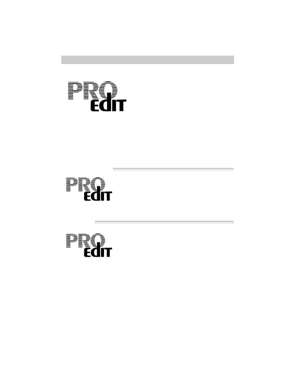 Proedit features | RCA CC632 User Manual | Page 33 / 76