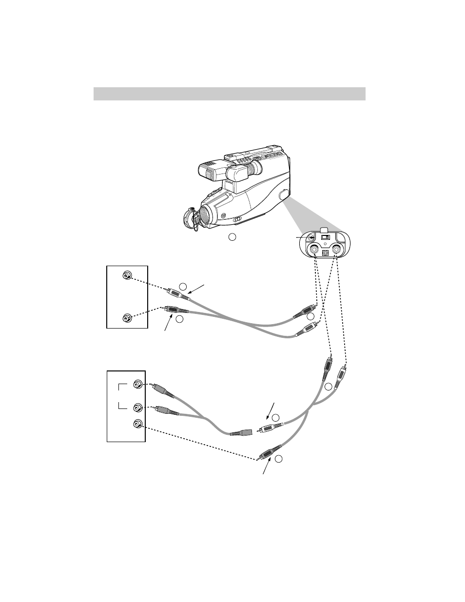 Recording on the camcorder | RCA CC632 User Manual | Page 42 / 76
