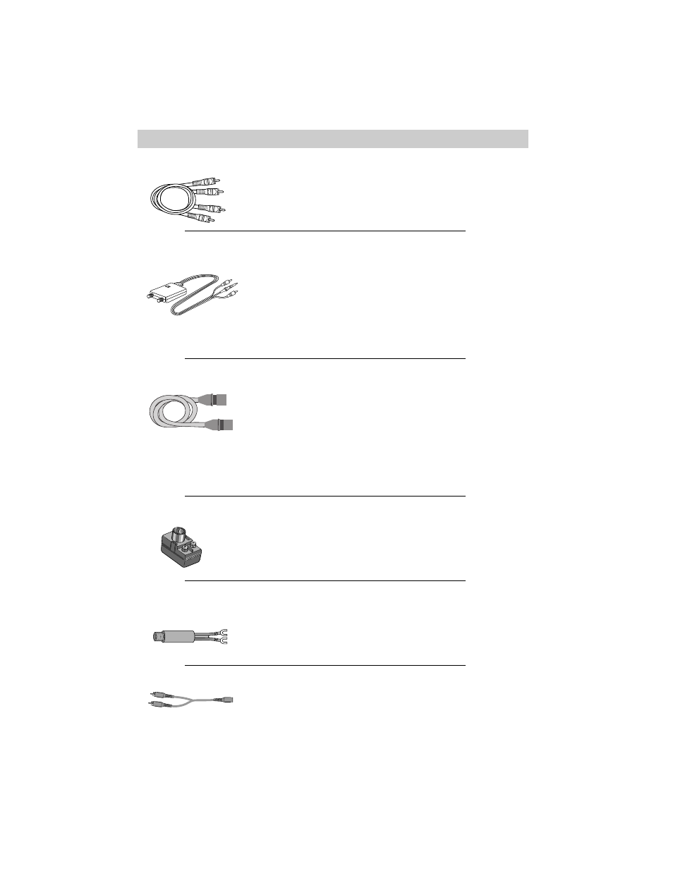 Optional accessories | RCA CC632 User Manual | Page 56 / 76