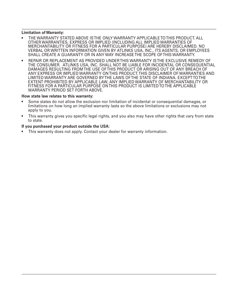 Other information | RCA 25202 User Manual | Page 34 / 38