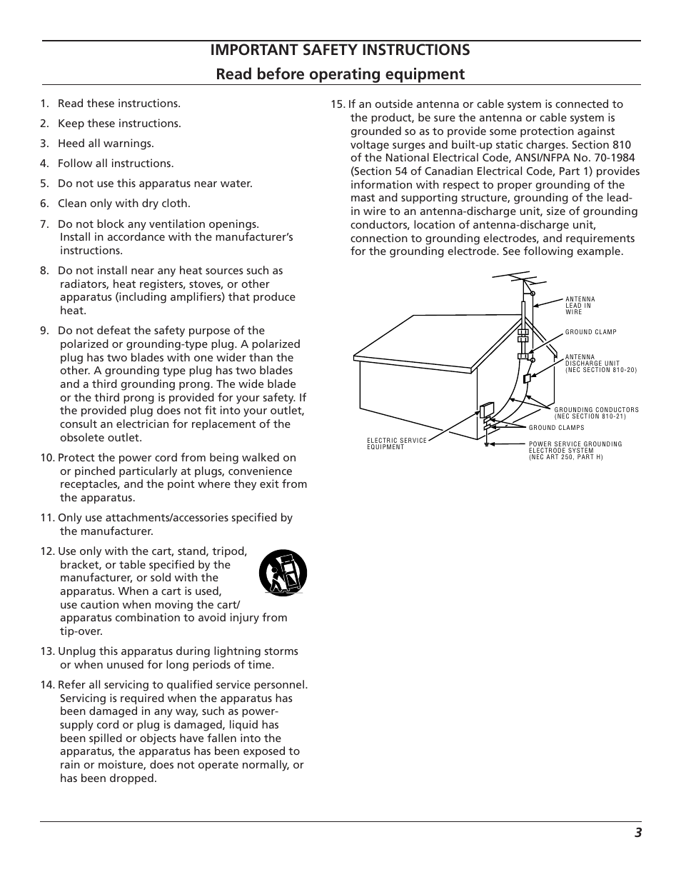 RCA J26L637L User Manual | Page 3 / 38