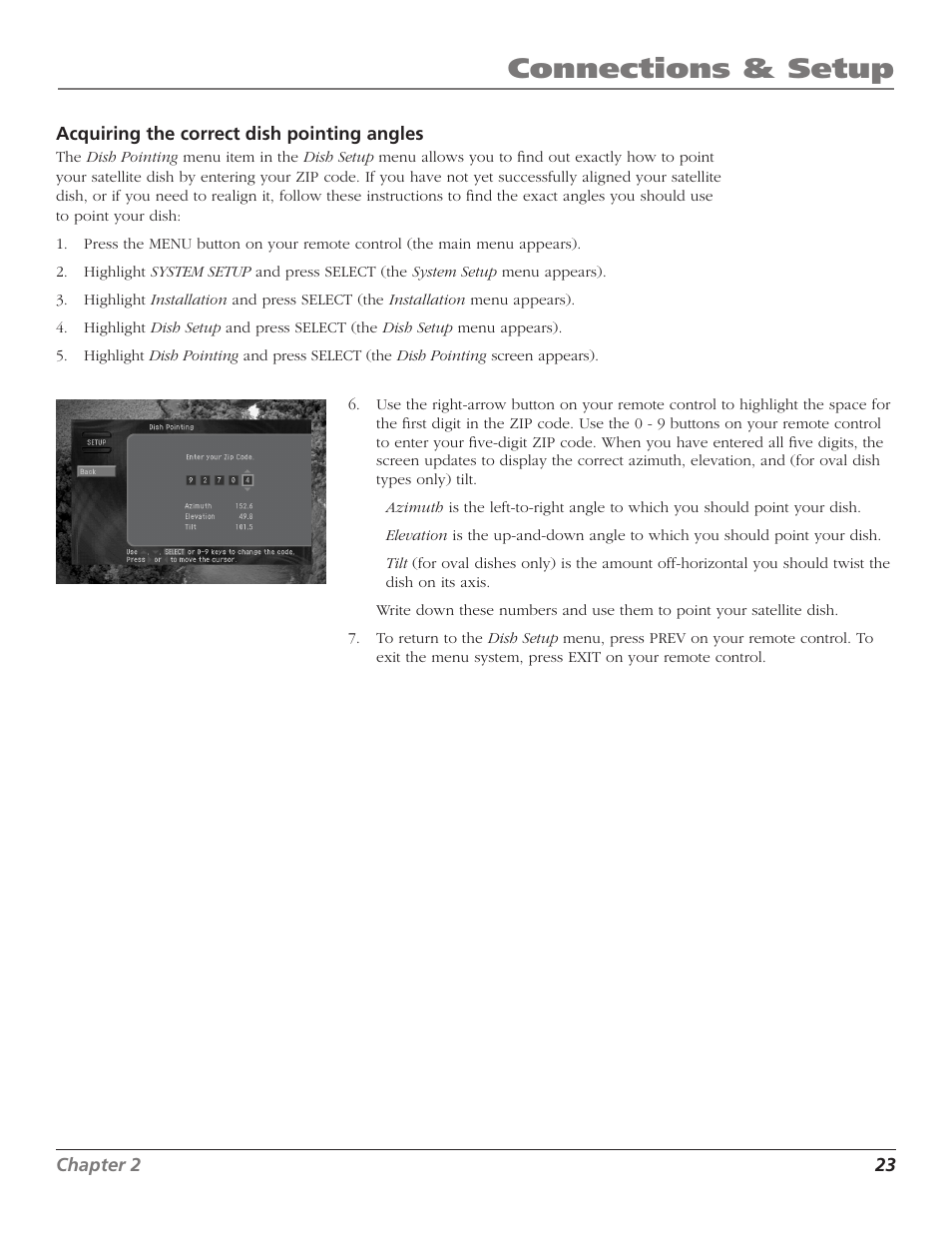 Connections & setup | RCA DTC210 User Manual | Page 25 / 80