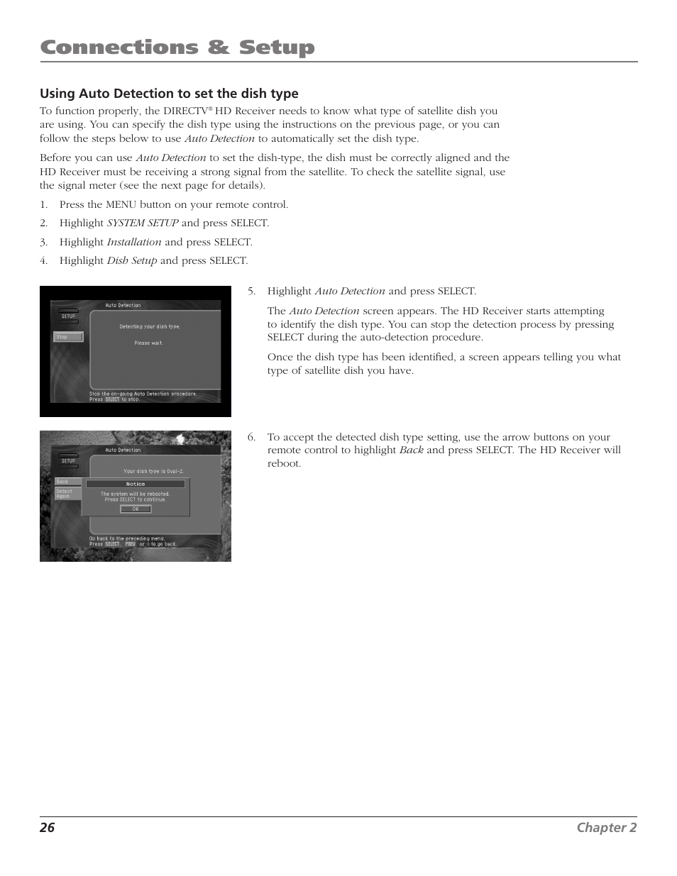 Connections & setup | RCA DTC210 User Manual | Page 28 / 80