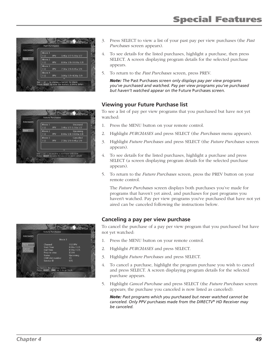Special features | RCA DTC210 User Manual | Page 51 / 80