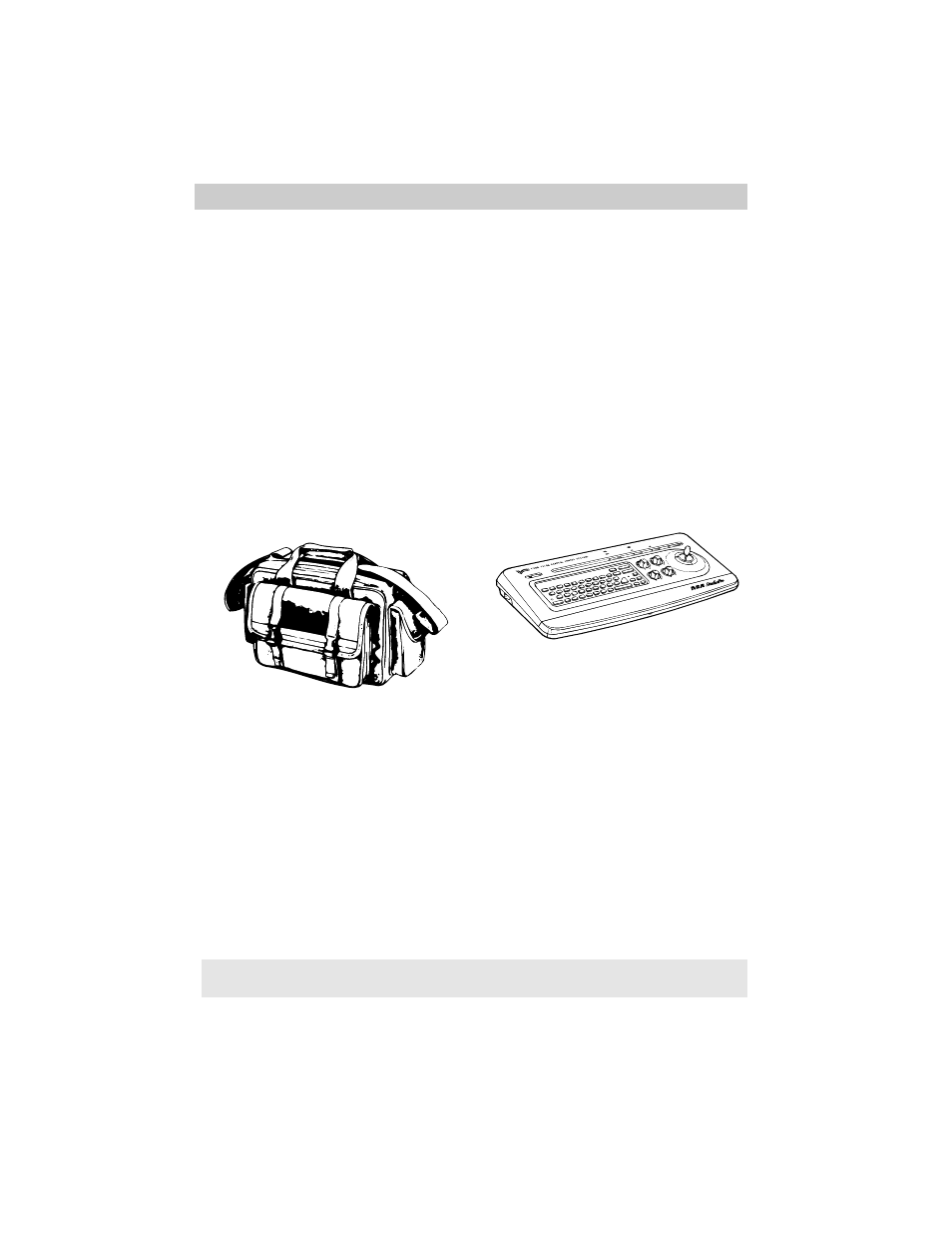 Optional accessories | RCA Pro809 User Manual | Page 10 / 72