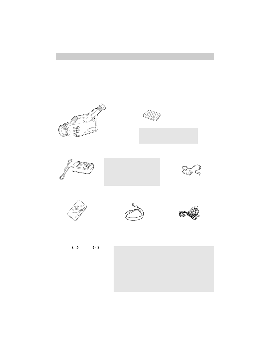 First-time operation, Unpack the camcorder and accessories, Caution | RCA Pro809 User Manual | Page 16 / 72