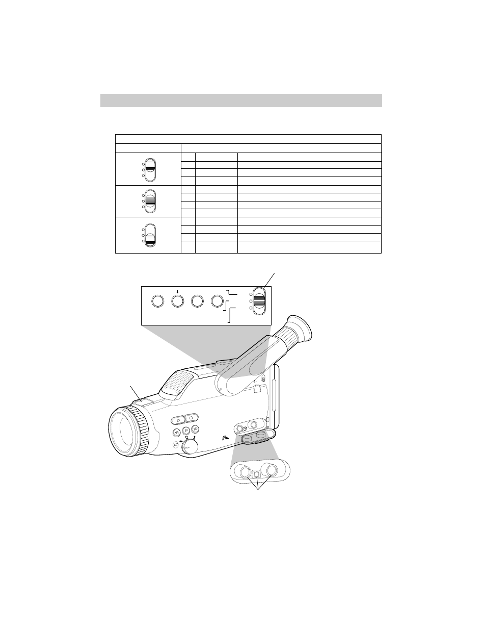 First-time operation, Review camcorder’s operating controls, Continued) | Continued on next page) | RCA Pro809 User Manual | Page 21 / 72