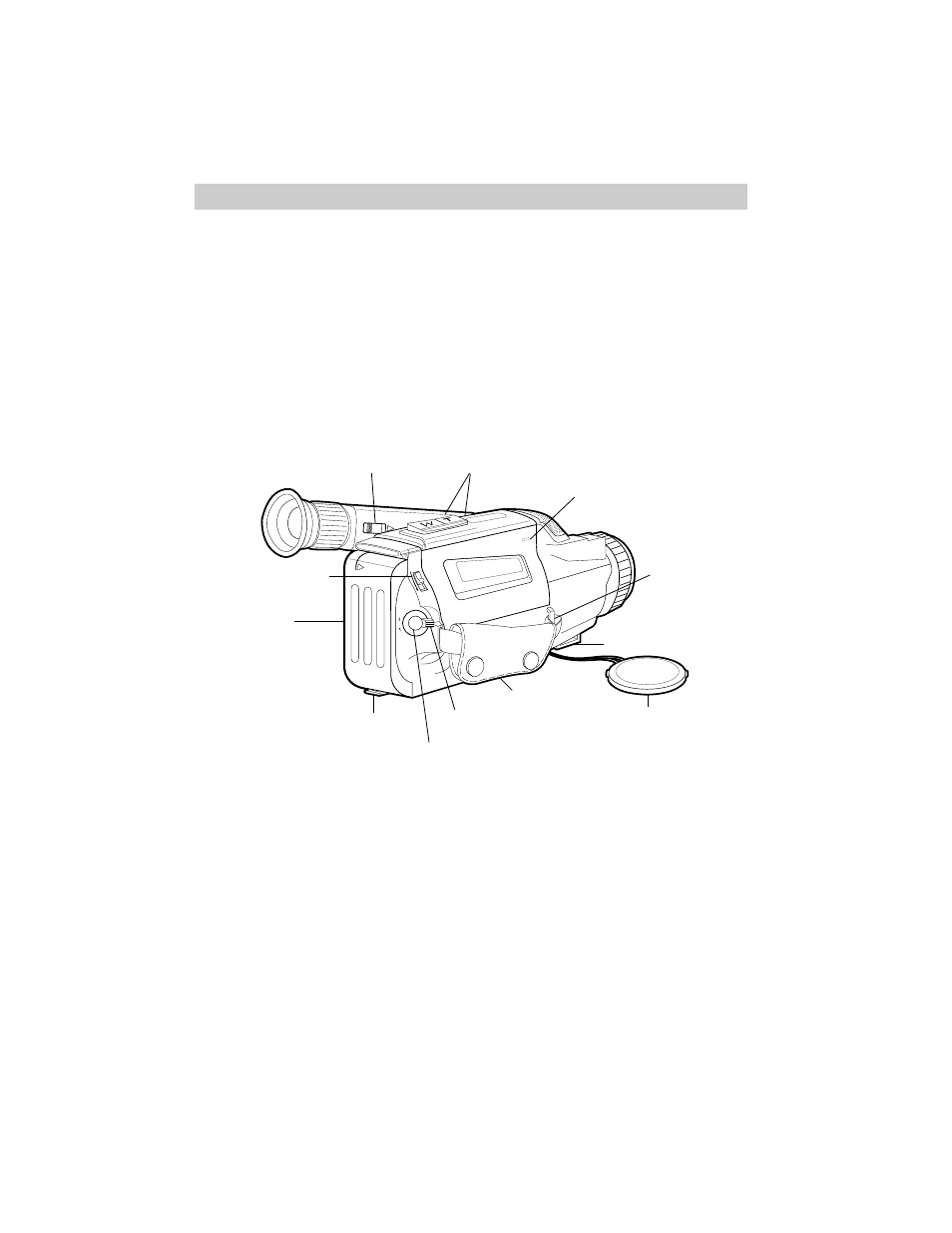 First-time operation, Review camcorder’s operating controls, Continued) | RCA Pro809 User Manual | Page 22 / 72