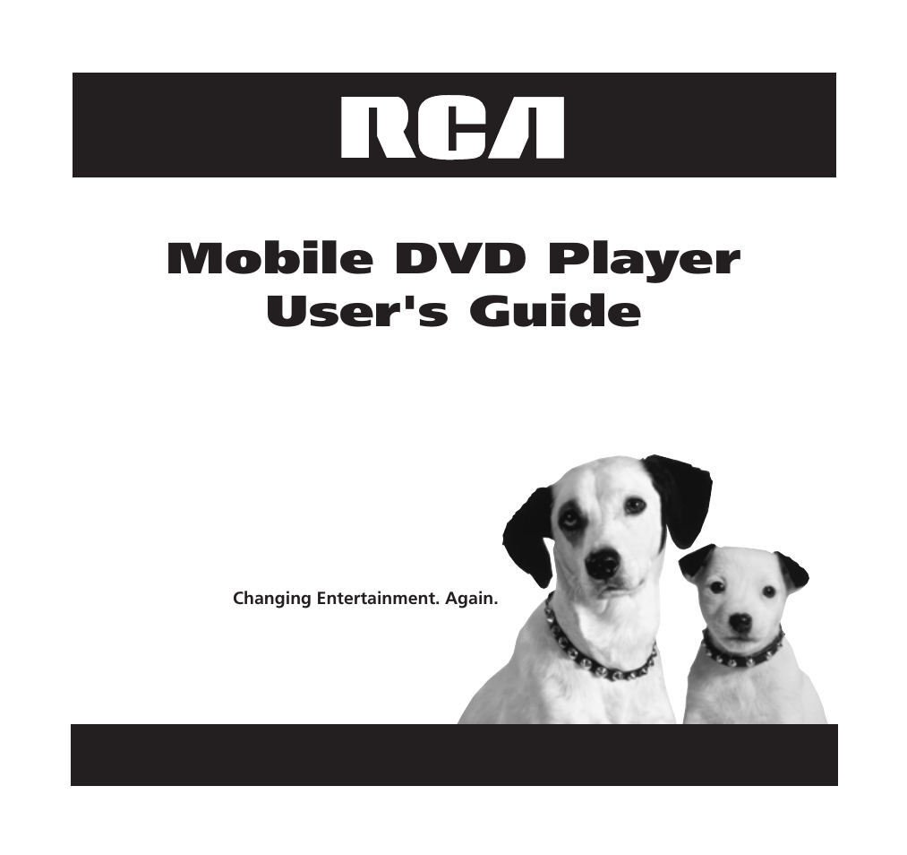 RCA Mobile DVD Player User Manual | 36 pages