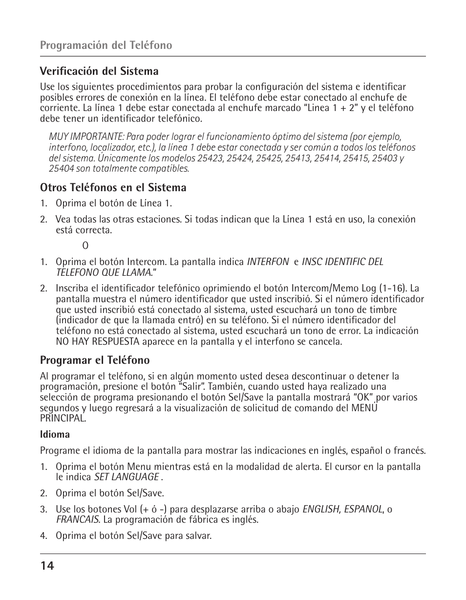 RCA 25423/24 User Manual | Page 58 / 88