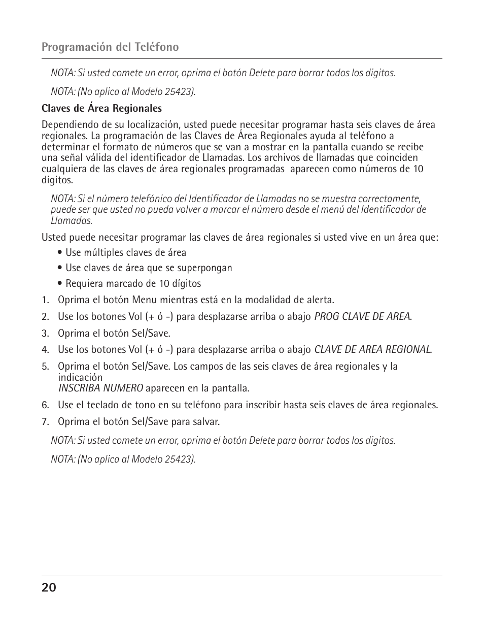 RCA 25423/24 User Manual | Page 64 / 88