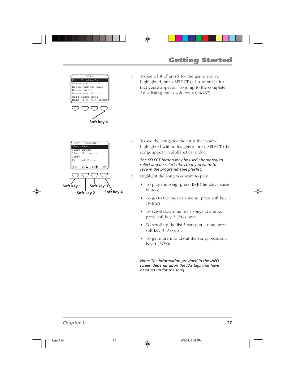 Getting started | RCA RD2800 User Manual | Page 19 / 58