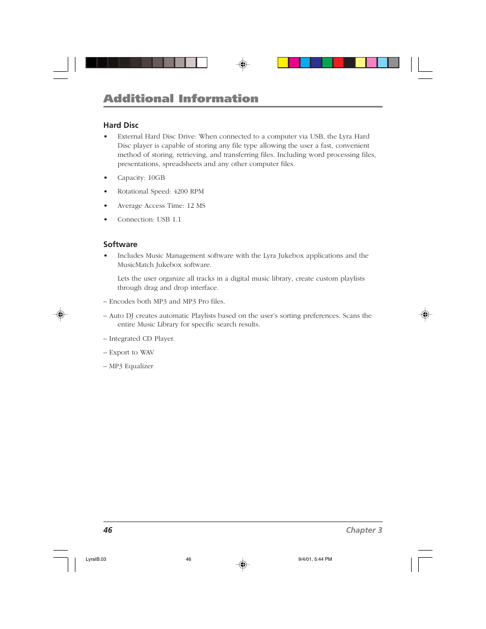 Additional information | RCA RD2800 User Manual | Page 48 / 58