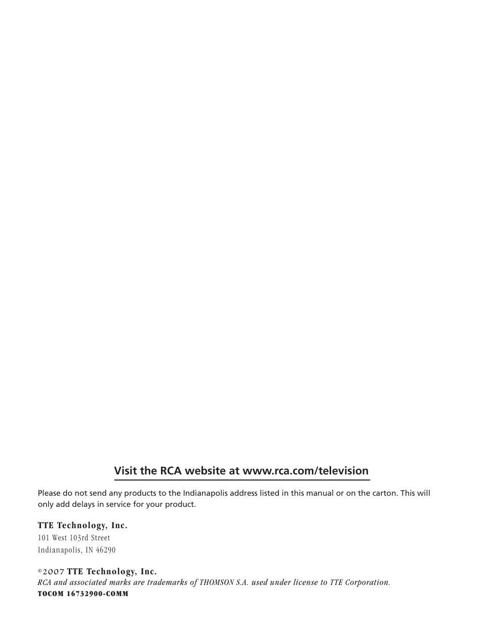 RCA J13804CL User Manual | Page 29 / 29