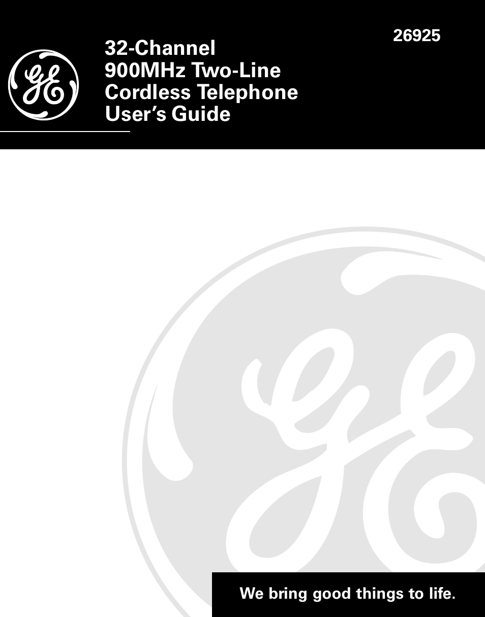 RCA 26925 User Manual | 64 pages