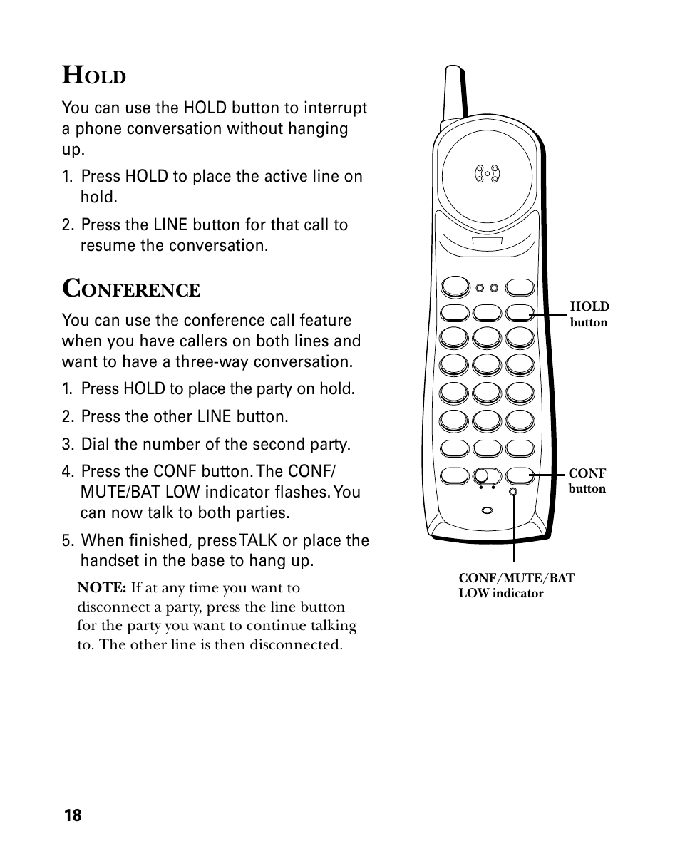Onference | RCA 26925 User Manual | Page 18 / 64