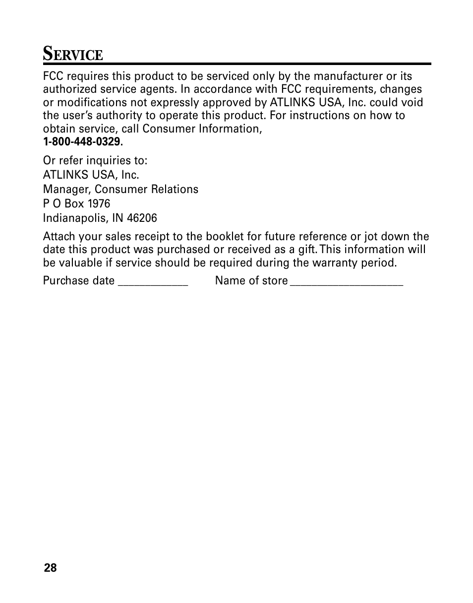 RCA 26925 User Manual | Page 28 / 64