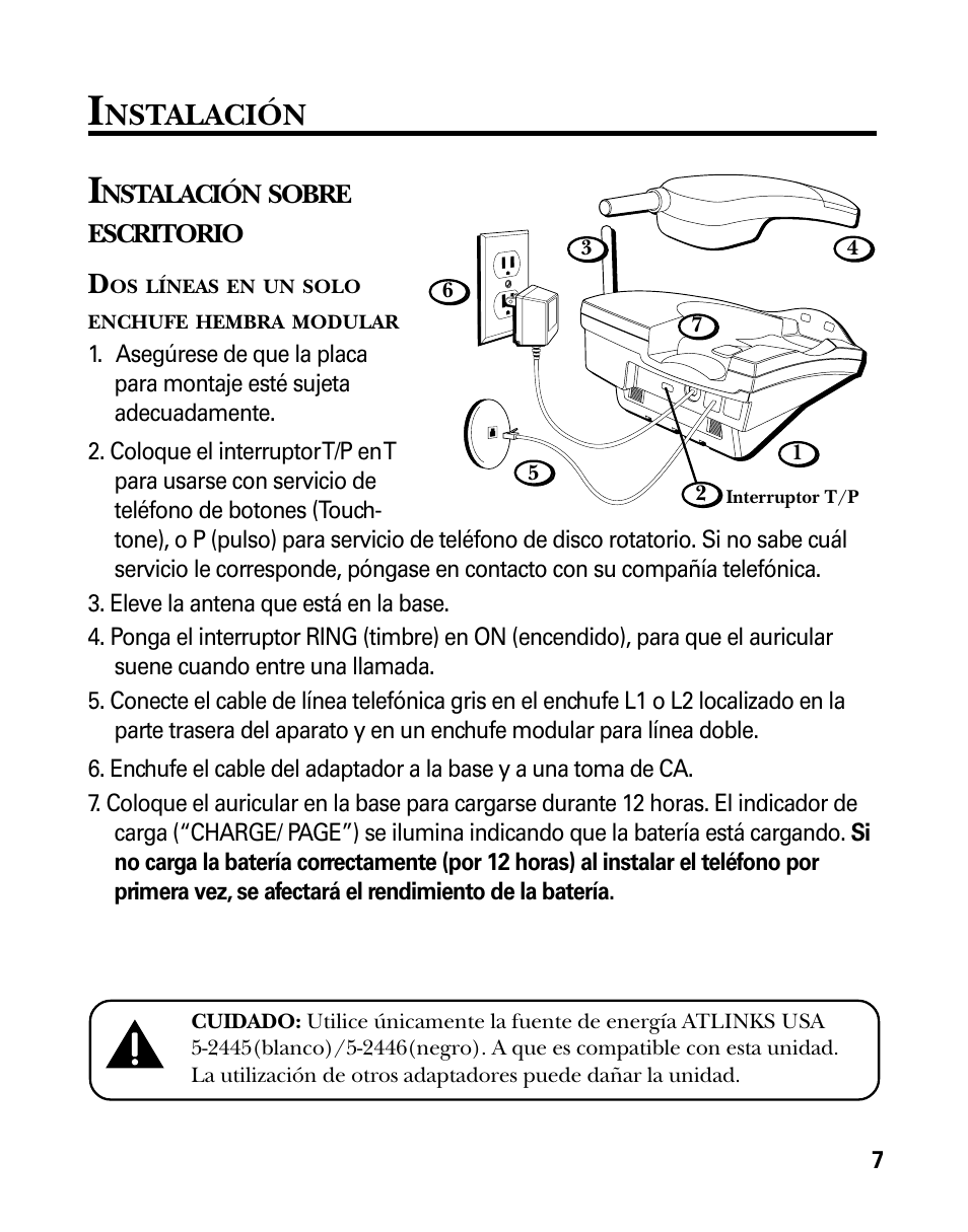 Nstalación | RCA 26925 User Manual | Page 39 / 64