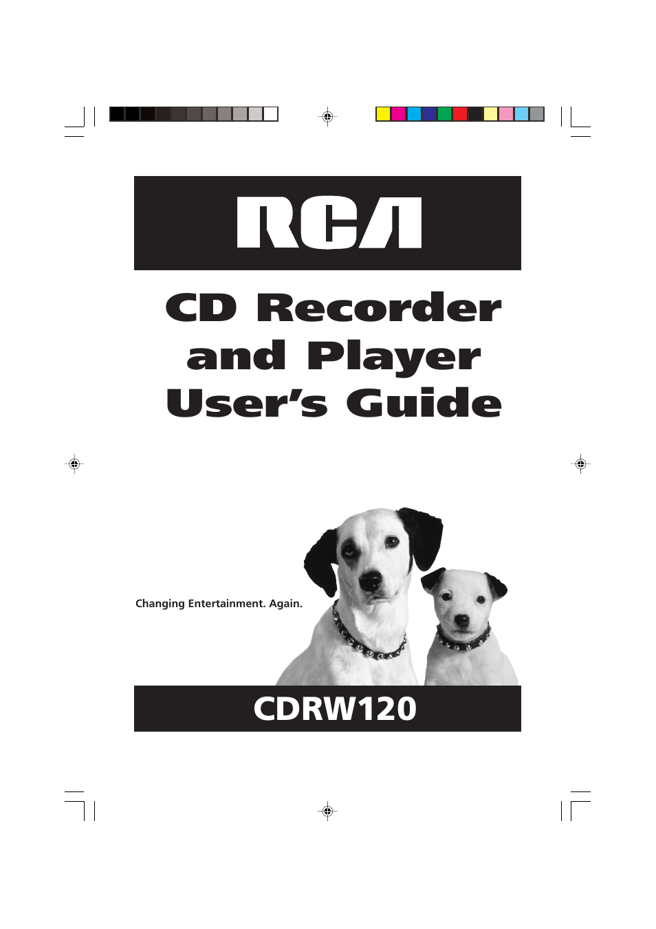 RCA CDRW10 User Manual | 32 pages