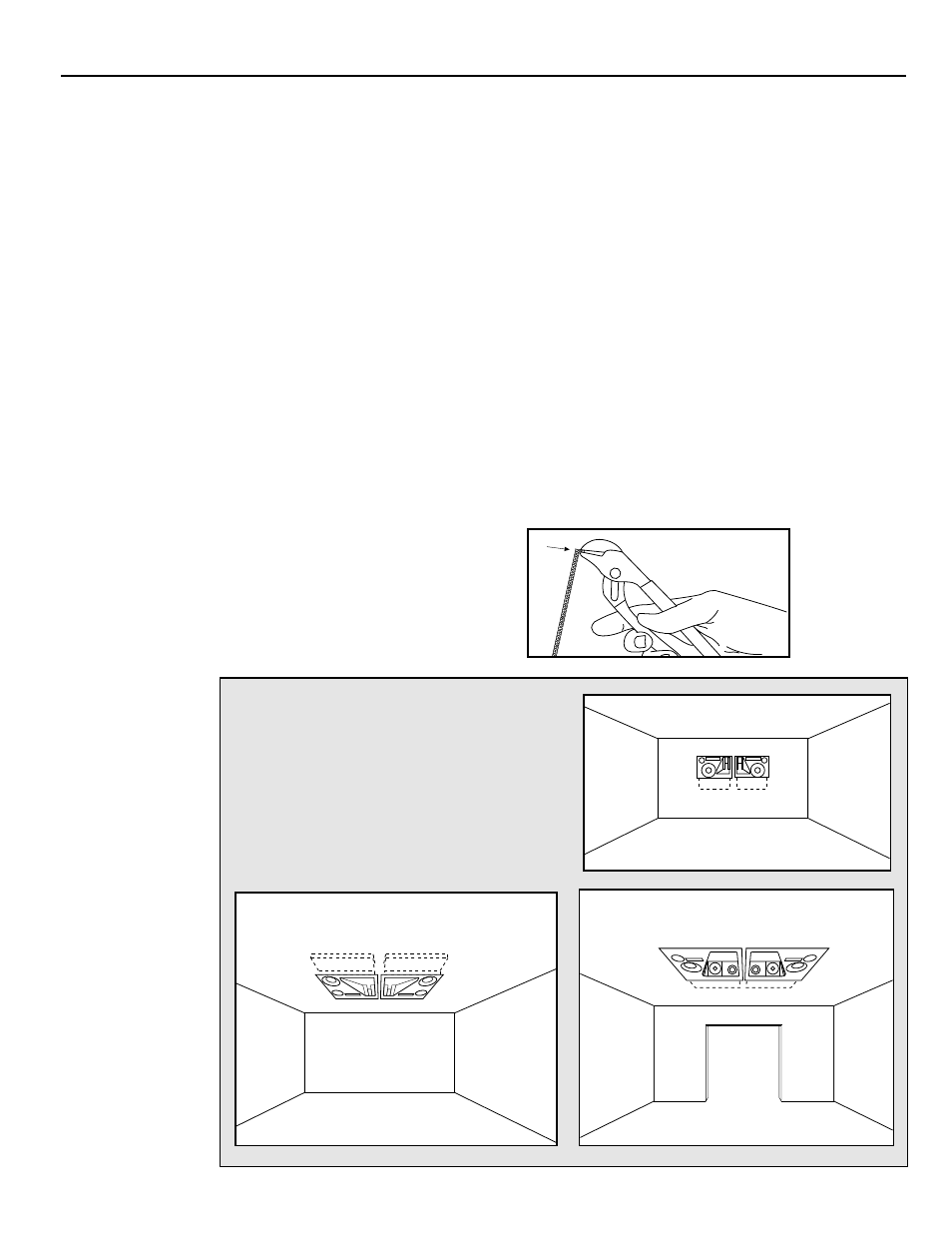 Install rear surround speakers, Install speakers, Rear surround speaker placement options | RCA HT35752BD User Manual | Page 11 / 32