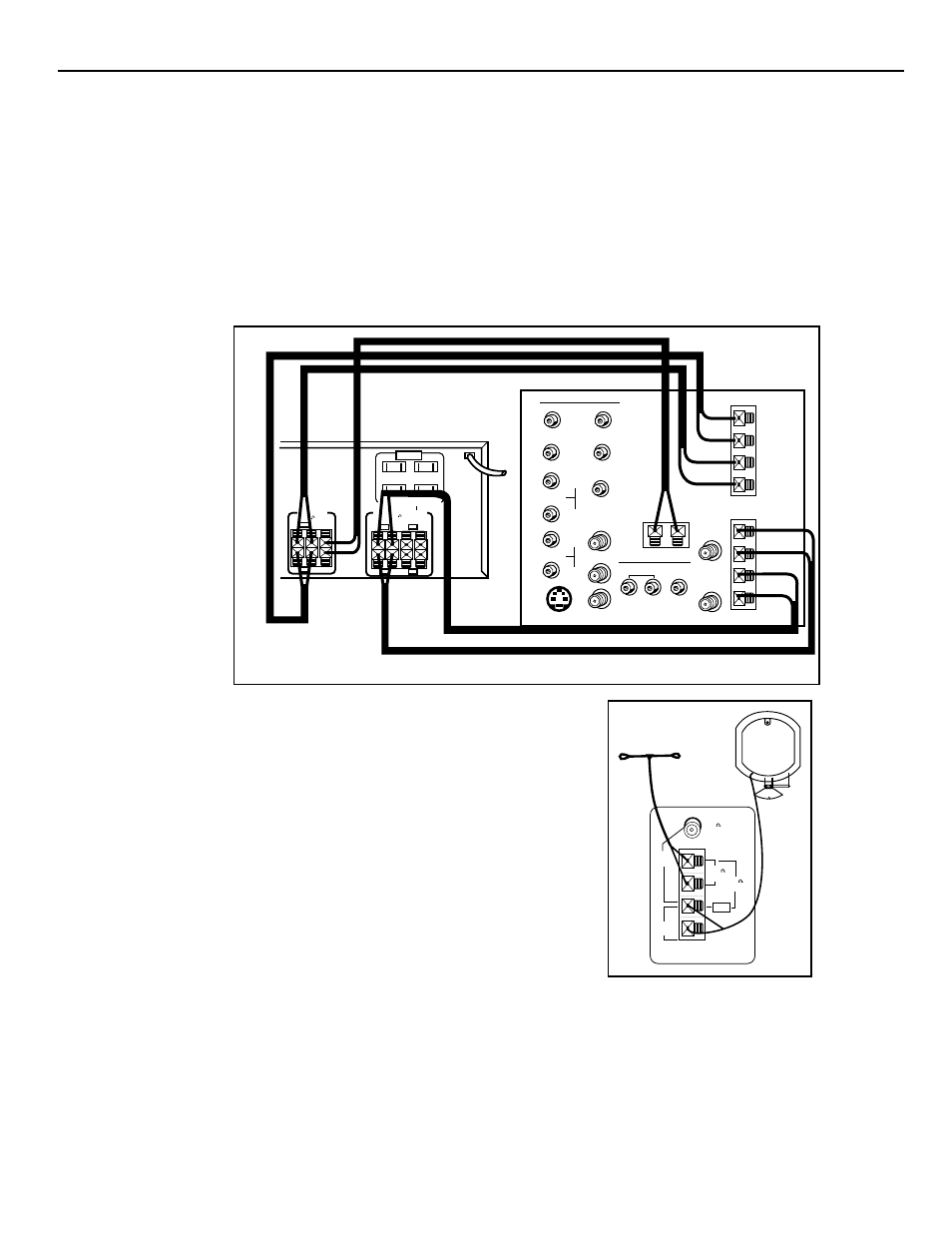 Connect components, Continued), Jack panel extension cable | A/v receiver | RCA HT35752BD User Manual | Page 19 / 32